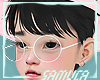 Kid 🌷 White Glasses