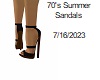 [BB] 70's Summer Sandals
