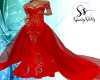 {SS} Red Evening Gown