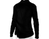 Black winter sweater