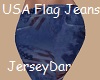 USA Flag Jeans