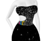 DKG Black Glitter Dress