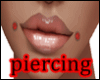 Red Facial Piercing