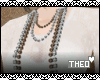 [T] Brown Bead Necklace