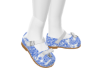 blue peony-kids shoes