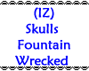 Skulls Wrecked Fountain