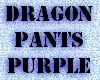 [PT] dragon pants purple