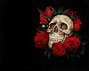 frame skull rose