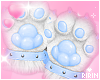 Kitty Paws Blue
