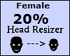 Head Scaler 20% Female