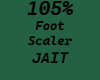 105% Foot Scaler