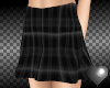 Black Plaid Skirt