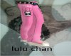 [LULU] Pink Panda Jeans