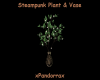 Steampunk Plant & Vase