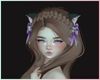 B&Purp Cat Ears