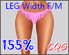 Legs Thighs 155%