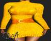 |DA|Sweater Dress Yellow