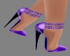 !R! Silk Purple Heels