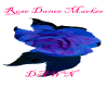 Purple Rose dance marker