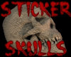 GQ Sticker - Skull Pile1