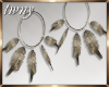 Martina Feather Earrings