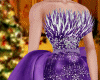 Xmas Purple Gown