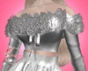 D! christmas top white