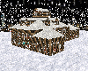 Xmas villa snow animated