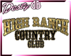 High Ranch Club Sign