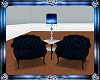 D's Blue Vic Chair set