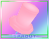 ⓢ Pin Stool - Pink