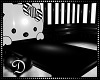 {D} Kitty Bed BLACK