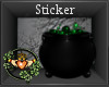 Latex Cauldron Sticker