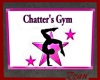 chatter's gym sign