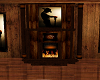 cowboy country fireplace