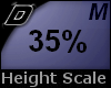 D► Scal Height *M* 35%