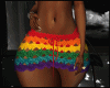 Rainbow rll skirt