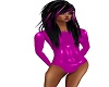 Purple 2 PVC Bodysuit