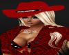 Red Cowgirl Hat