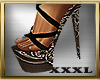 !XXXL Choco Sandals