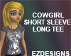 Cowgirl Fem Short S LTee