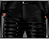 Rib Stud Leather Pants