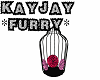 *KJ* Furry Cage Seat