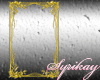 [S]Gold Floral Doc Frame