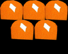 $ Orange Toes e