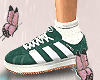 𝓢. Green sneakers