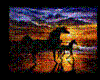 [A]sunset horse