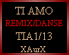 TI AMO/REMIX/DANSE