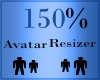 150%Scaler Avatar Resiz