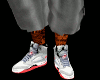 1K:Lava Grey Jordans